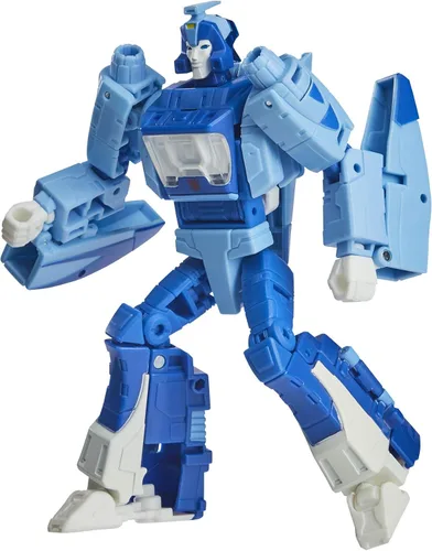 Vista 5 de Transformers Toys Studio Series 86-03 Deluxe Class The Movie 1986 - Figura de acción Blurr de 1986, para edades de 8 años en adelante, 4.5 pulgadas