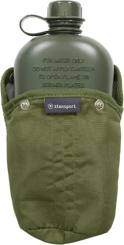 Vista 4 de Stansport G.I. Style Canteen, Cover & Belt (336)