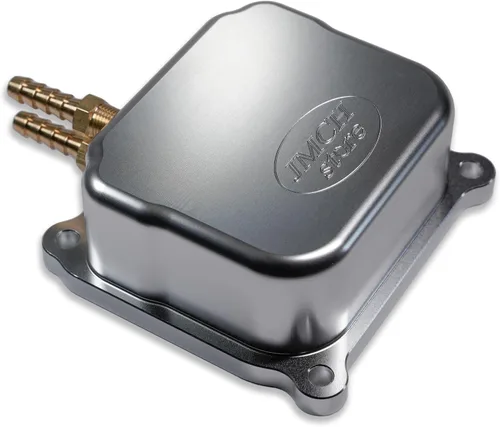 Vista 2 de JMCHstore tapa de válvula de aluminio billet para motor Predator 212 6.5HP Hemi, para motor Harbor Freight Loncin 210FA 212cc Modelo 60363 Plata