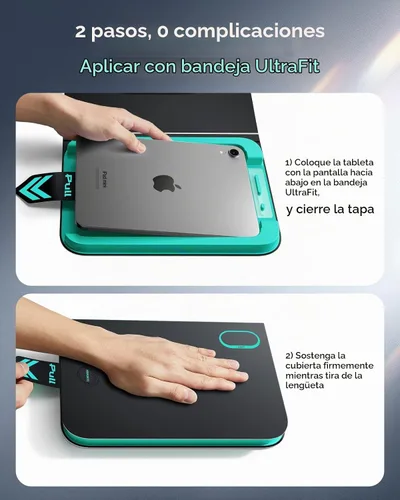 Vista 5 de ESR Paquete de 2 protectores de pantalla Armorite para iPad mini 7ª/6ª