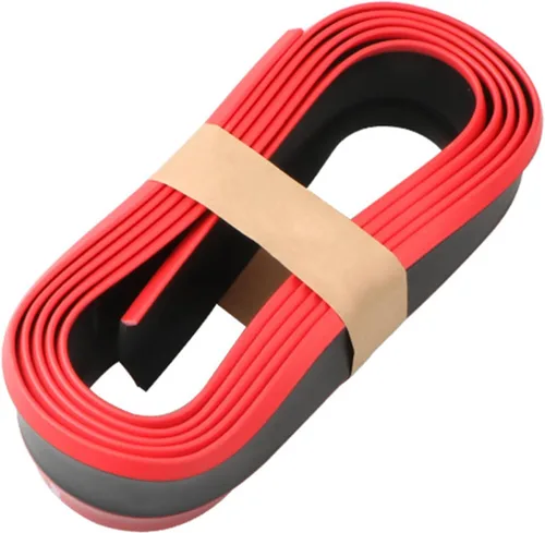 Vista 14 de Protector de Parachoques Delantero de Coche Autoadhesivo Divisor Automático Alerón de Falda de Carrocería Borde de Parachoques de Goma Moldura