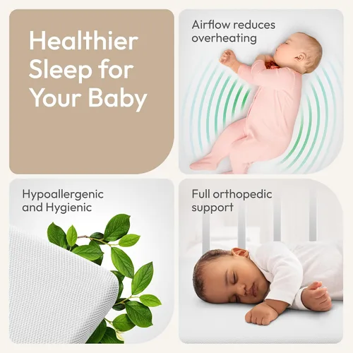Vista 4 de NUMU Colchón para cuna Air Baby Sleep