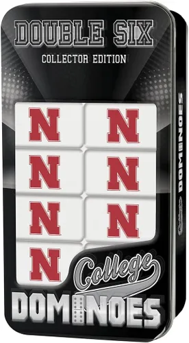 Vista 18 de MasterPieces Game Day - NCAA Alabama Crimson Tide - Juego de Dominó Doble Seis de 28 Piezas con Logo del Equipo