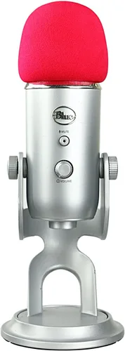 Vista 3 de YOUSHARES Parabrisas de micrófono de espuma - Funda de micrófono de gran tamaño para Blue Yeti, Yeti Pro, MXL, Audio Technica y otros micrófonos