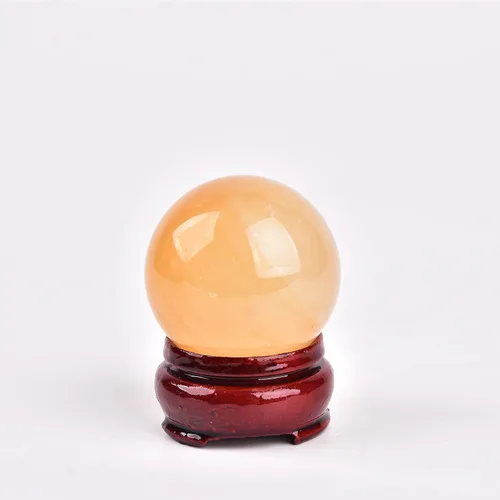Vista 103 de JIC Gem Piedra Natural de Jaspe Africano Cristal de Curación Esfera Adivinación Bola de Piedra Preciosa, Feng Shui Reiki Aura Decoración