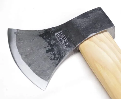 Vista 2 de Biber Muller Castor-Hacha Broad Broad Broad Felling 49.38 oz,5.10 Pound - Línea Classic-S - Mango de nogal americano - Forjado a mano en Austria