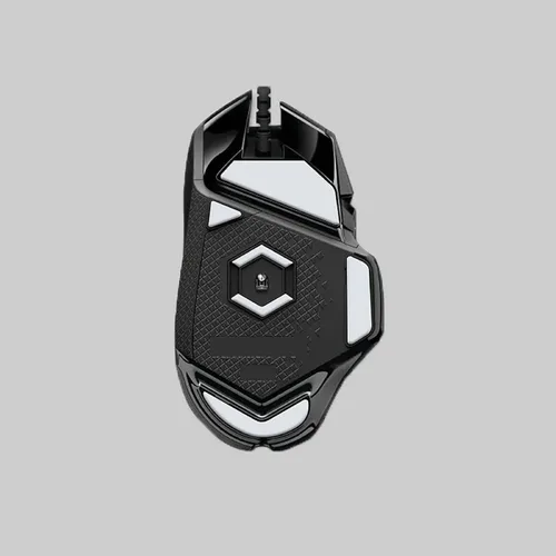 Vista 2 de Juego de 2 patines de hielo con bordes curvados redondeados para Logitech G502 Hero Superlight Wireless Gaming Mouse Upgrade
