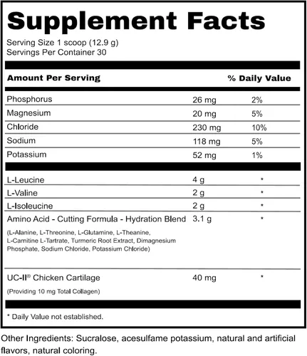 Vista 2 de Durasport – BCAA deportivo de 0.43 onzas Recuperación muscular, energía e hidratación después del entrenamiento + colágeno UC-II 0.28 oz