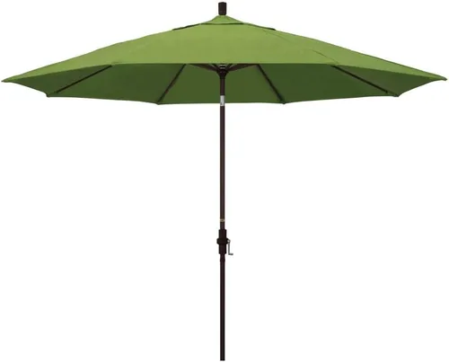 Vista 18 de California Umbrella 11' Rd Tahoe Series Aluminum Patio Umbrella Beige antiguo