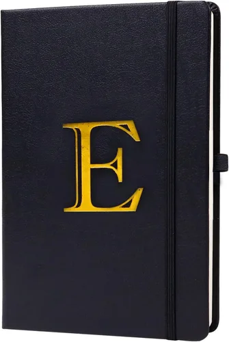 Vista 11 de Cuaderno de negocios para hombres y mujeres, cuaderno A5 con A-Z, cuaderno de papel de escritura de doble cara con divisores, diario de viaje