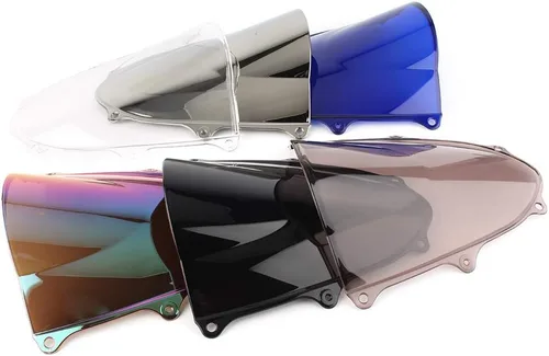 Vista 3 de FSFY parabrisas de motocicleta Winds n Deflector Spoiler Shield para Suzuki GSXR 1000 K17 2017 2018, transparente