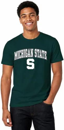 Vista 15 de Campus Colors NCAA - Camiseta de algodón para adulto, unisex, para el día del juego Azul marino