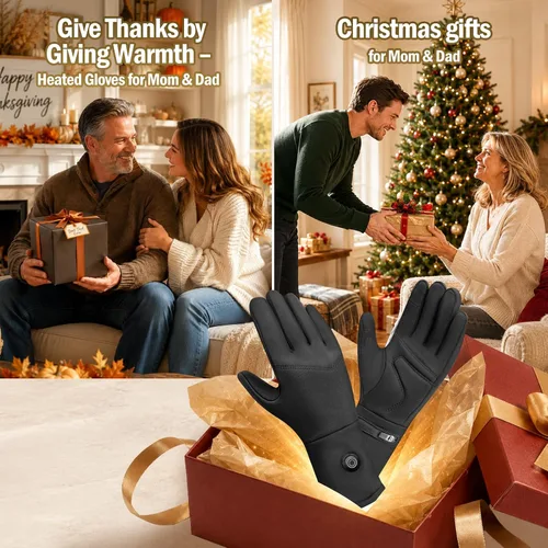 Vista 6 de Guantes térmicos recargables para mujeres y hombres