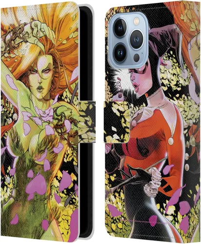 Vista 13 de Head Case Designs Officially Licensed Batman DC Comics Batman #609 Hush Gotham City Sirens Leather Wallet Case Compatible with Apple iPhone 7/8 / SE
