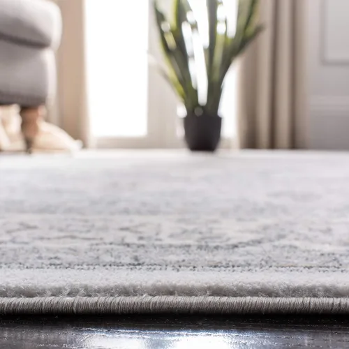 Vista 27 de SAFAVIEH - Colección Isabella, alfombra decorativa - 2'2" x 5', azul y crema, diseño oriental, no desprende pelusa y fácil cuidado, ideal para áreas