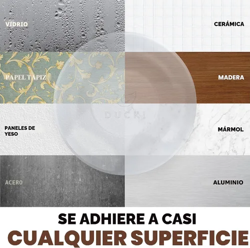 Vista 5 de Tapones de puerta protectores de pared de 1.5 pulgadas, reutilizables