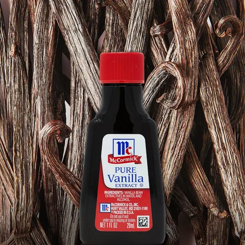 Vista 9 de Extracto de vainilla McCormick, puro, sin gluten, sin OGM, hecho con granos de vainilla de Madagascar, 1 fl oz