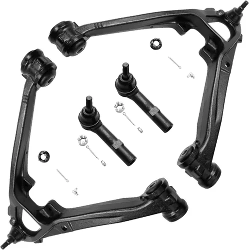 Vista 165 de Detroit Axle - Barras estabilizadoras de brazos de control delanteros 4WD para Ford 2005-2008 F-150 Lincoln Mark LT, 2 brazos de control superiores