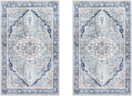 Vista 93 de Gertmenian Alfombra de Área Interior Boho Decoración del Hogar para Entrada, Dormitorio, Sala de Estar, Oficina, Cocina Alfombras de Acento