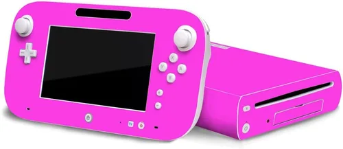 Vista 7 de Black Chrome Mirror Vinyl Decal Faceplate Mod Skin Kit by System Skins - Compatible with Nintendo Wii U Console