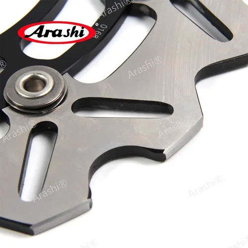 Vista 4 de Arashi Rotores de disco de freno delantero y trasero para Yamaha YZF R3 2015-2023 MT03 FZ03 2017-2023 ABS, incluye accesorios de repuesto