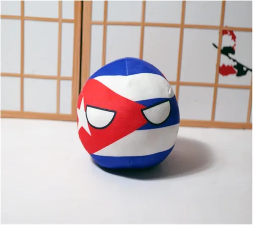 Vista 37 de Polandball Countryballs Muñeco de peluche Ucrania España Hungría Portugal Rumanía Grecia Austria México Polonia Ball (15,3.8 pulgadas)