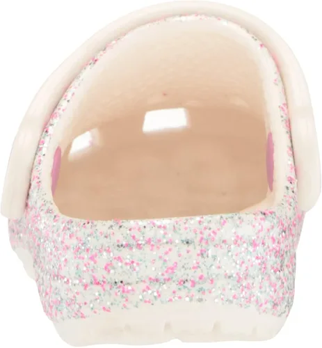 Vista 3 de Crocs Zuecos clásicos con purpurina niño pequeñoniño grande
