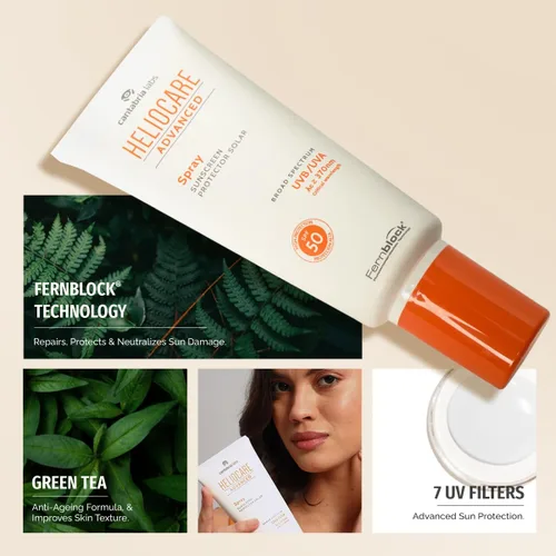 Vista 3 de Heliocare Spray de protección solar avanzado SPF 50 6.8 fl oz