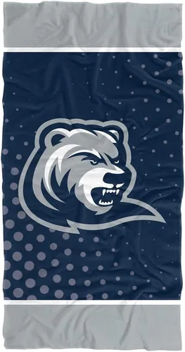 Vista 243 de LOGOVISION Manta Abilene Christian University, 30x60 Logo Dots CottonFront/PolyBackBeachTowel