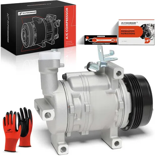 Vista 10 de A-Premium Compresor de Aire Acondicionado AC con Embrague Compatible con Subaru Forester 2007-2014, Impreza 2008-2014, WRX 2015-2016, WRX STI