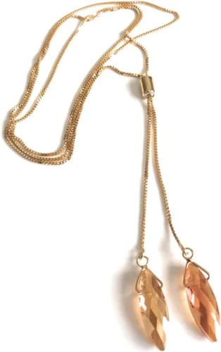 Vista 2 de Lariat Necklaces for Women 32 Inches Adjustable Chain