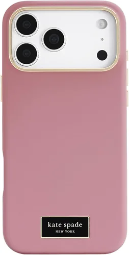 Vista 11 de Kate Spade New York Funda para iPhone 17 Pro Max, compatible con MagSafe, funda de diseño para teléfono, diseño de gemas azules de cama de flores