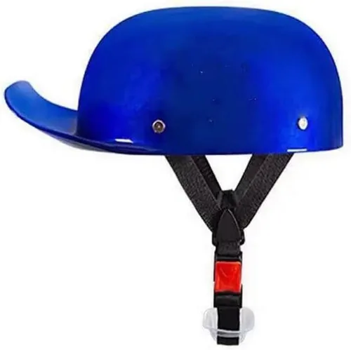 Vista 9 de Medio casco de motocicleta de perfil bajo, aprobado por DOT de calle, casco de motocicleta retro ligero de cara abierta, casco de motocicleta ATV
