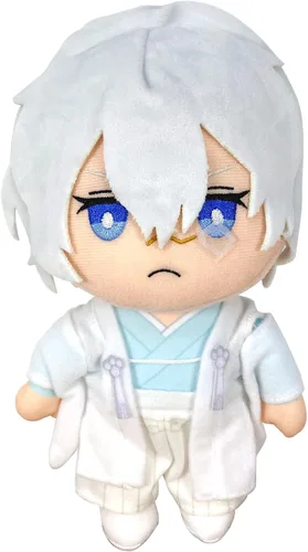 Vista 3 de Great Eastern Entertainment Kakuriyo- Byakuya - Peluche sentado de 7 pulgadas de alto