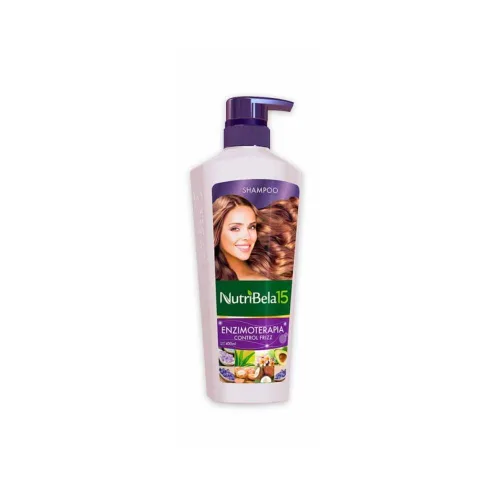 Vista 2 de Nutribela 10 Enzimoterapia (paquete de 3) Nutribela Champú Enzimoterapia 13.5 fl oz + Nutribela Acondicionador 13.5 fl oz + Nutribela Tratamiento