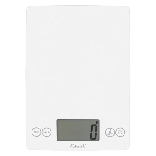 Vista 19 de Escali Arti balanza digital hasta 15 libras/7 kilogramos, Bambú natural