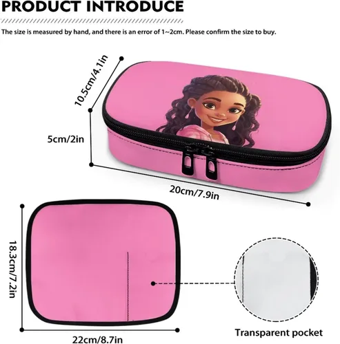 Vista 7 de ZOUTAIRONG Maletín de viaje para niña africana negra, estuche de viaje aislado para diabéticos, bolsa portátil para medicamentos, bolsa enfriadora