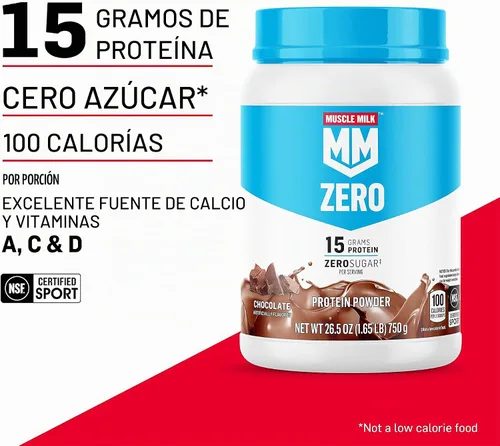 Vista 2 de Leche muscular 100 Calorías Batido de proteínas, 58716, 1, 1