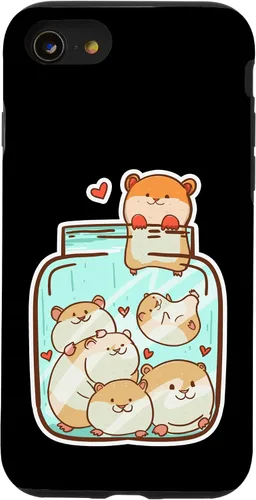 Vista 18 de Hamsters in a Jar Cute Animal Hammy Owner Pet Lover Gift Case for iPhone 17