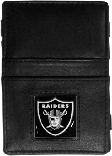 Vista 7 de Siskiyou Billetera de cuero de la NFL con escalera de Jacob