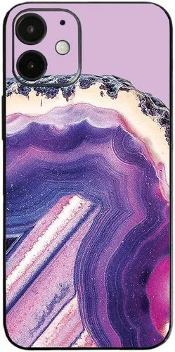 Vista 7 de MightySkins Skin compatible con Apple iPhone 12 Mini - Mármol ámbar Funda protectora de vinilo duradera y única Fácil de aplicar, quitar