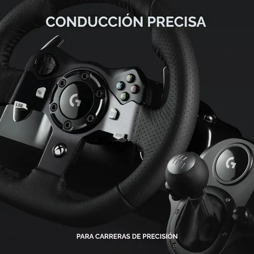 Vista 3 de Volante para juegos de carrera Logitech G920 (941–000121)
