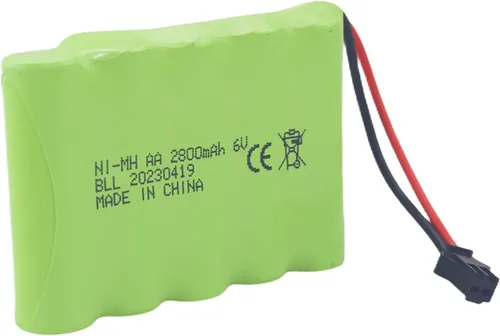 Vista 5 de 2 unids 6.0 V 2800 mAh AA batería recargable con enchufe SM-2P con cable de carga USB para TB141 TB142 DE37 RC coche juguete truco