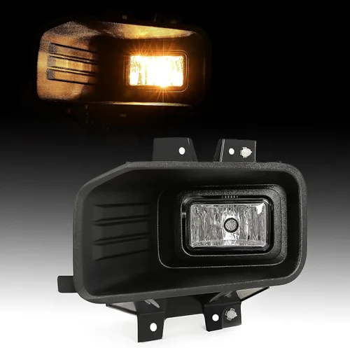 Vista 10 de HECASA Par de luces antiniebla compatibles con Ford F150 F-150 2018-2020 Reemplazo para FO2593246 FO2592246 FO2592246 Lámparas antiniebla