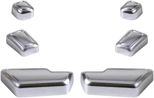 Vista 6 de 6 unids botón de asiento de puerta ajuste interruptor cubierta ajuste para Benz A B C E GLA CLA GLE GLS