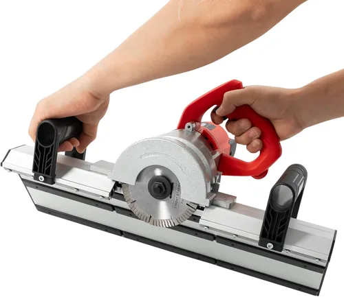Vista 7 de Cortador de biselado eléctrico de la teja del PDA de la máquina de biselado Herramienta de biselado de azulejos; 1200W 13000RPM de alta velocidad