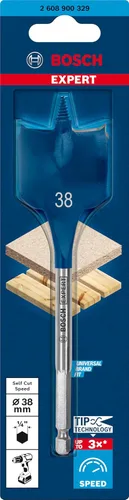 Vista 2 de Bosch Profesional 1x Expert - Broca de pala de velocidad de corte automático