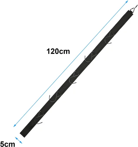 Vista 2 de Percha de hockey portátil colgante Dryig Rack Regalos para el hogar y al aire libre Uso en hockey sobre hielo, patinaje, fútbol, camping, pesca, 5