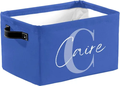 Vista 49 de Cesta de regalo personalizada con nombre, caja de juguetes de almacenamiento personalizada para niños, organizador de cubos de almacenamiento