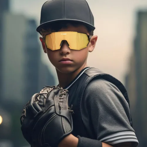 Vista 7 de X-TIGER Gafas de sol polarizadas de béisbol para jóvenes, UV400, para niños, niñas de 8 a 12 años, para sóftbol, ciclismo, deportes